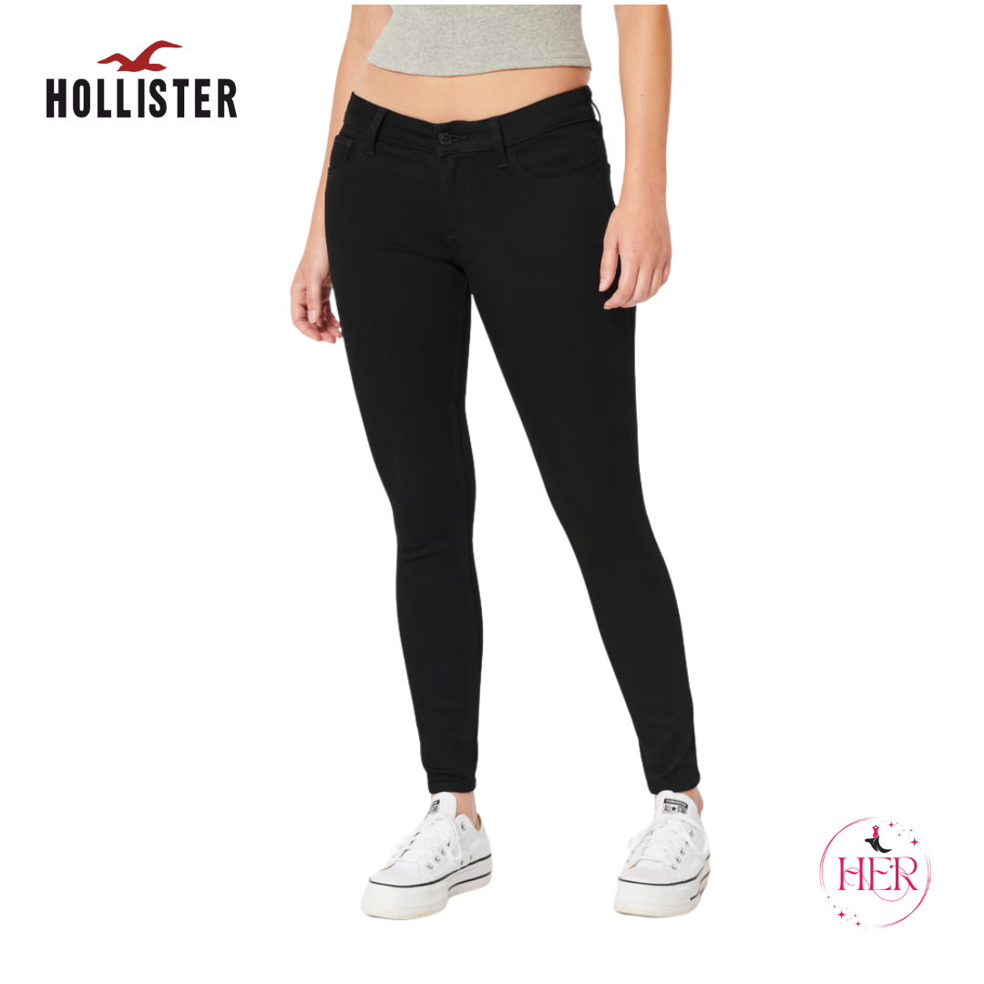 Hollister Curvy Low-Rise Super Skinny Jeans