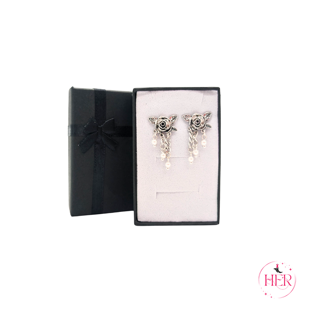 Earring - Rose Drops
