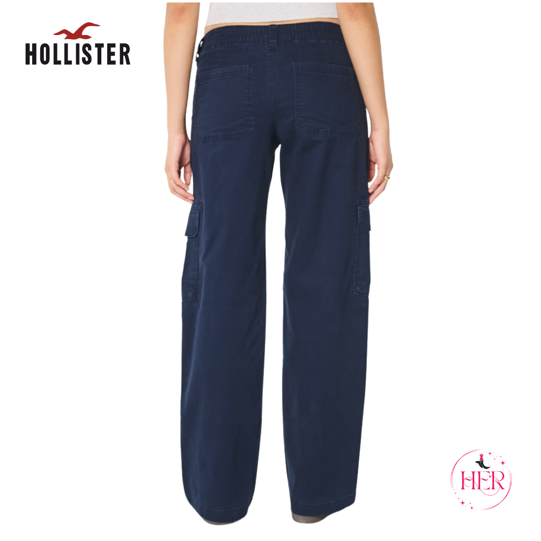 Hollister Low-Rise Baggy Cargo Pants