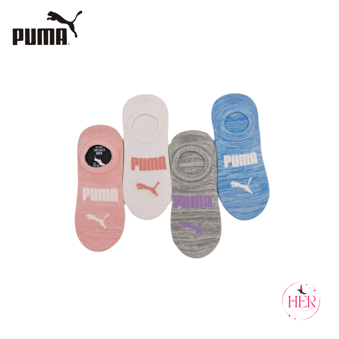 Puma Liner No Show Sneaker Socks 4PK