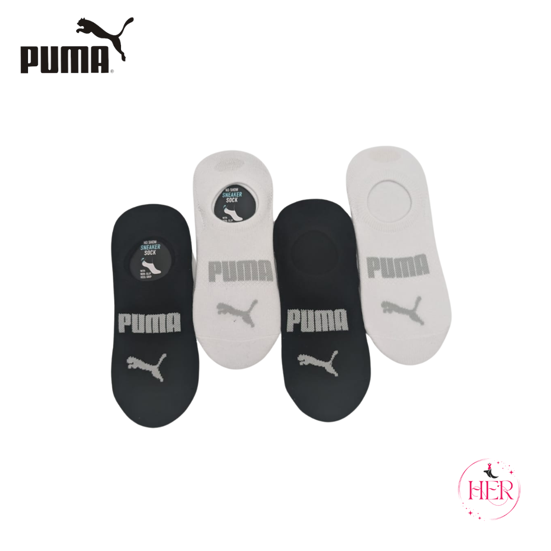 Puma Liner No Show Sneaker Socks 4PK
