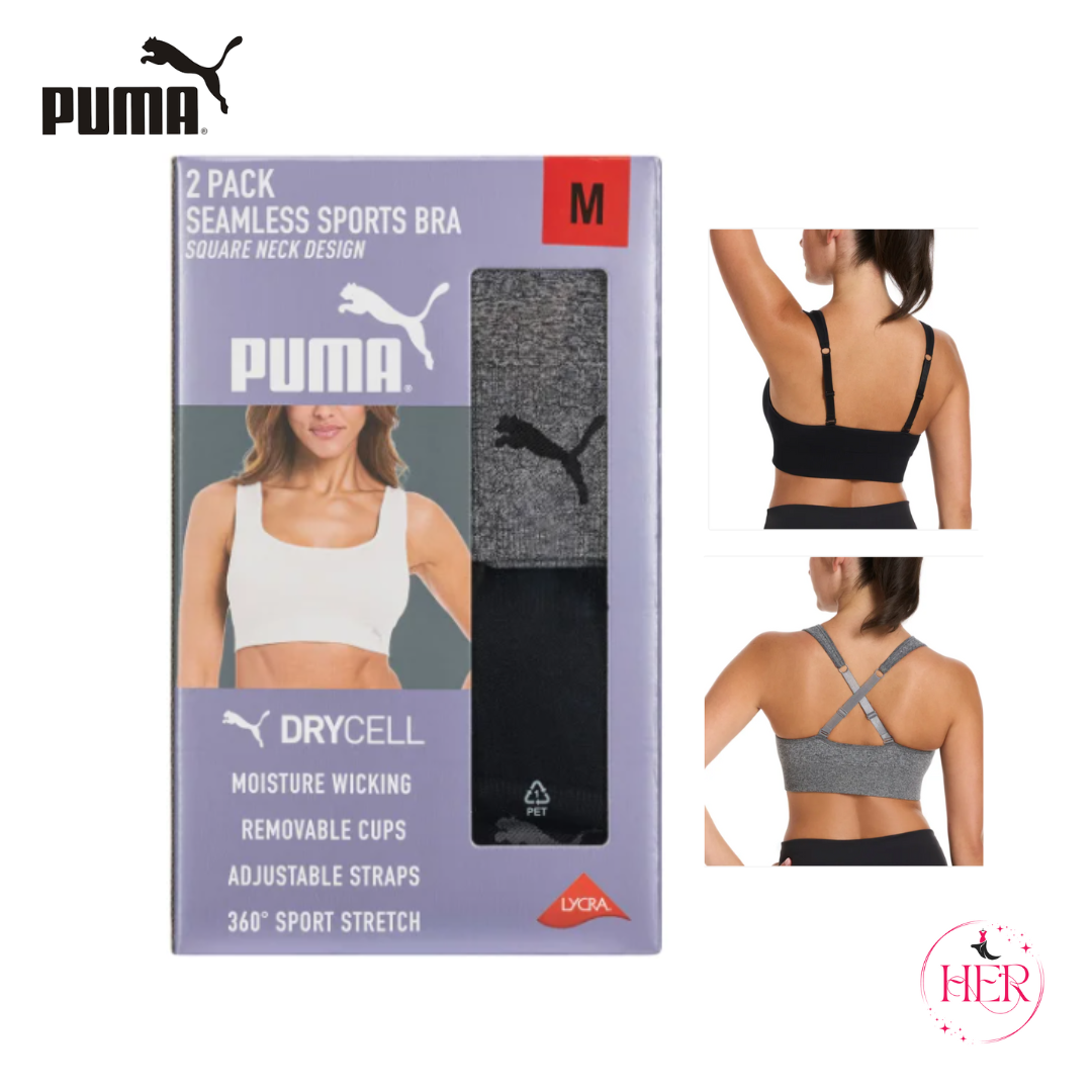 Puma Sports Bra 2PK