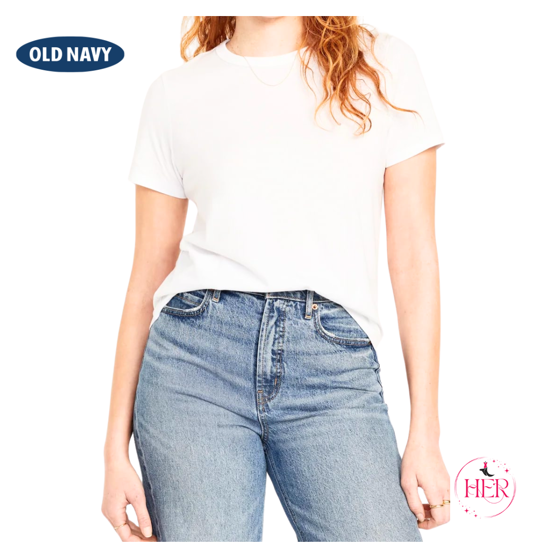 Old Navy Crew Neck T-Shirt - 3-Pack