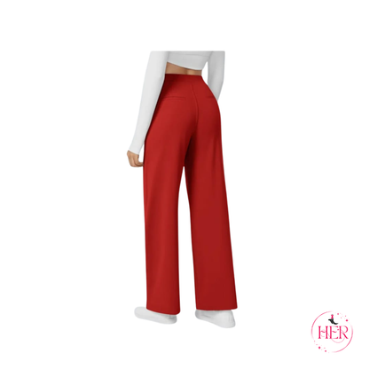 High Waisted Stright Leg Pants