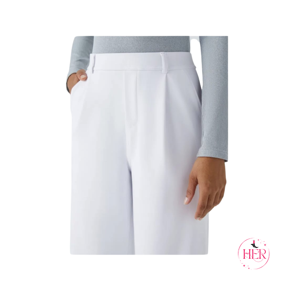 High Waisted Stright Leg Pants