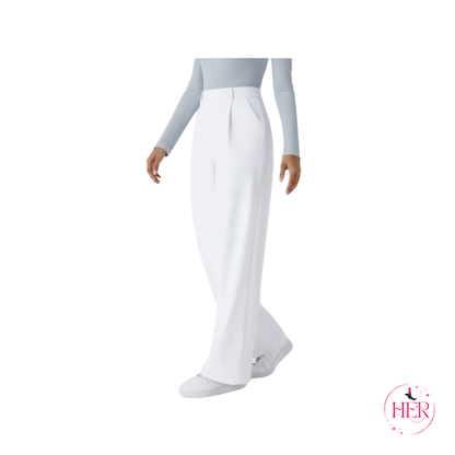 High Waisted Stright Leg Pants