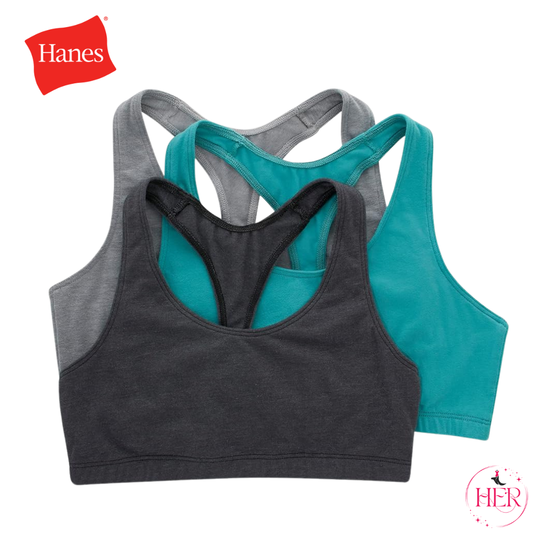 Hanes Sports Bra 3PK
