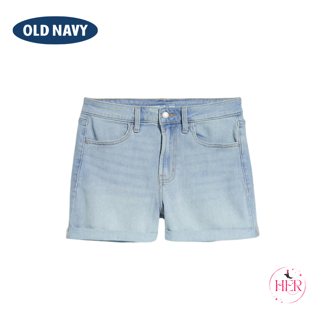 Old Navy High Waisted Wow Short Denim 3" Inseam