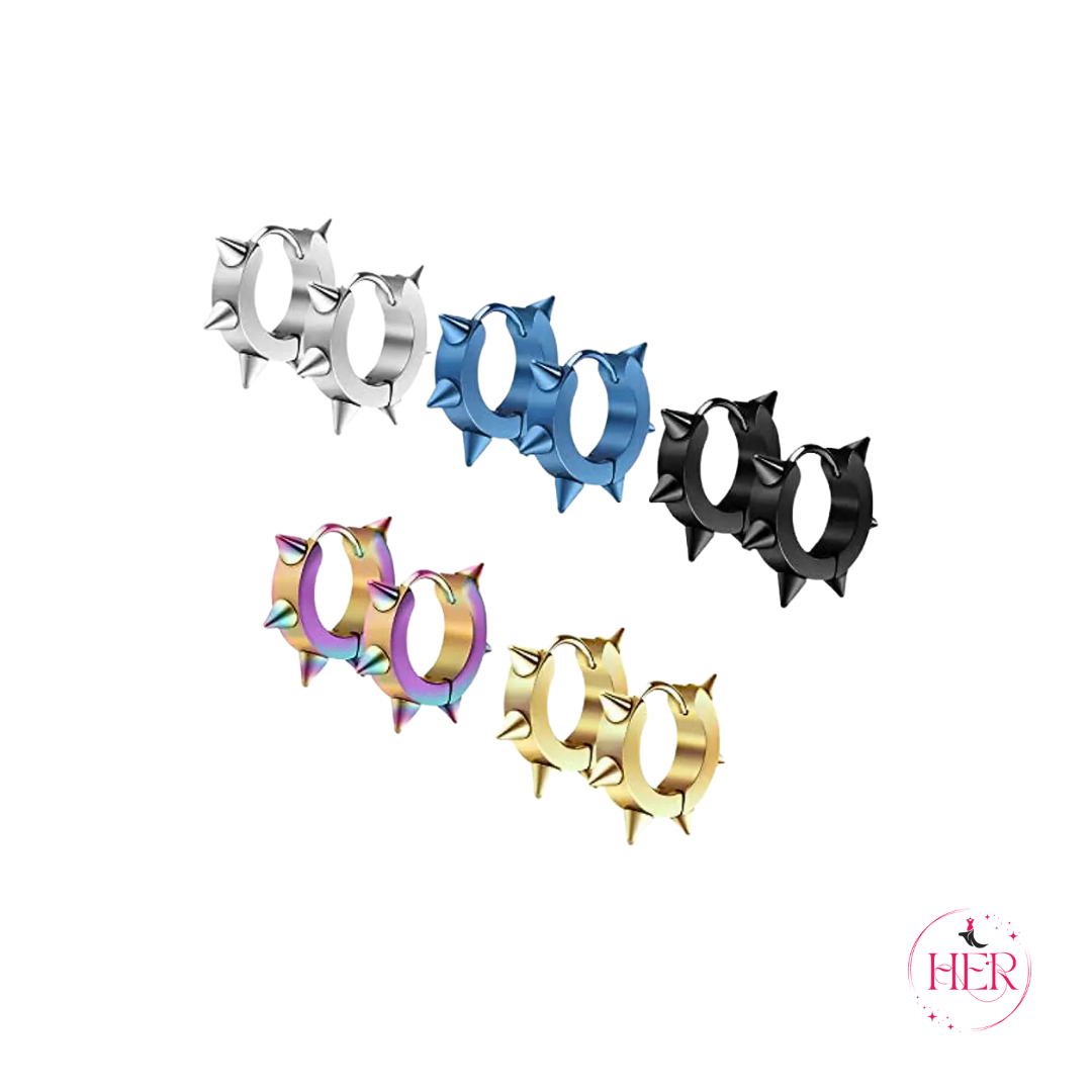 Earring - Hinged Hoop Set