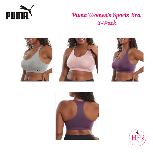 Puma Sports Bra 3PK
